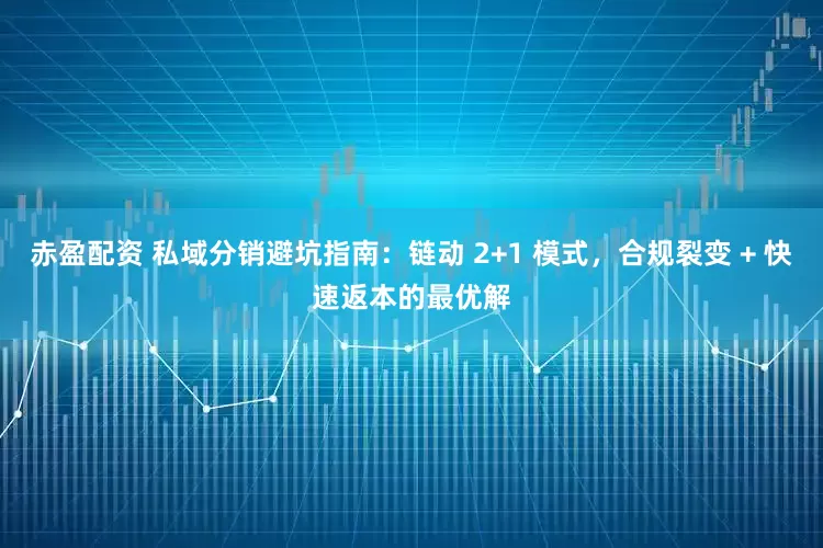 赤盈配资 私域分销避坑指南：链动 2+1 模式，合规裂变 + 快速返本的最优解
